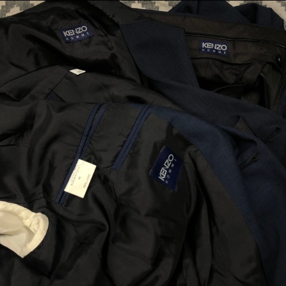 Kenzo Homme Laine Suit Blazer/Pants size 50 (M)